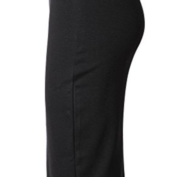 Stretch Bodycon Midi Pencil Skirt Elastic Waist Work Wear - Picture 5 of 7